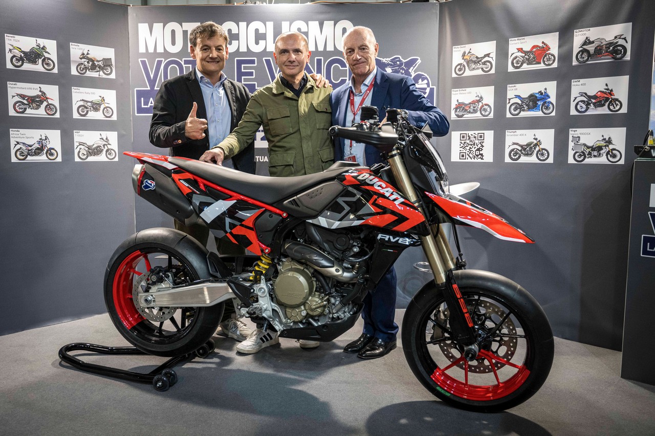 Ducati Hypermotard 698 Mono RVE az eicma 2023 legszebb motorja 12