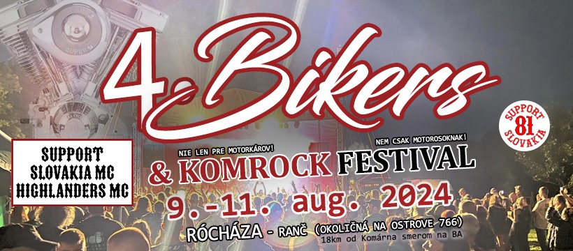 4. Bikers & Komrock Festival