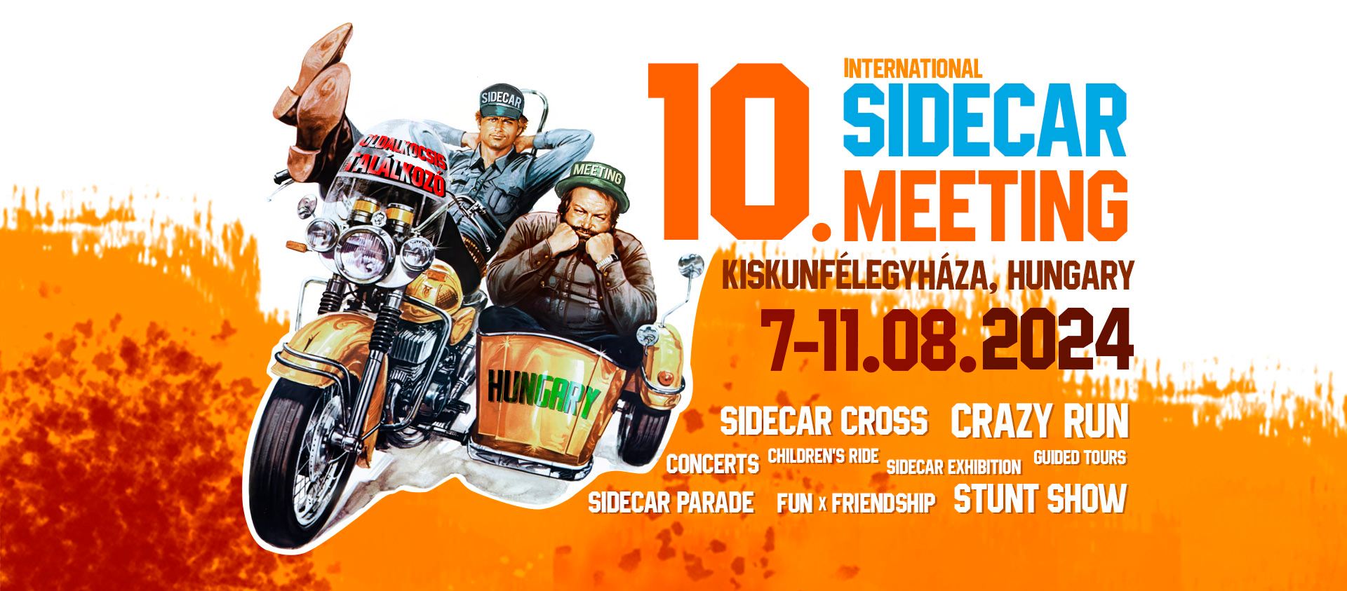10. Anniversary Sidecar Meeting Jubileumi Oldalkocsis Találkozó