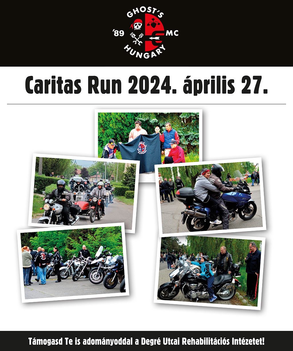 Caritas Run - Jótékonysági Motoros Felvonulás