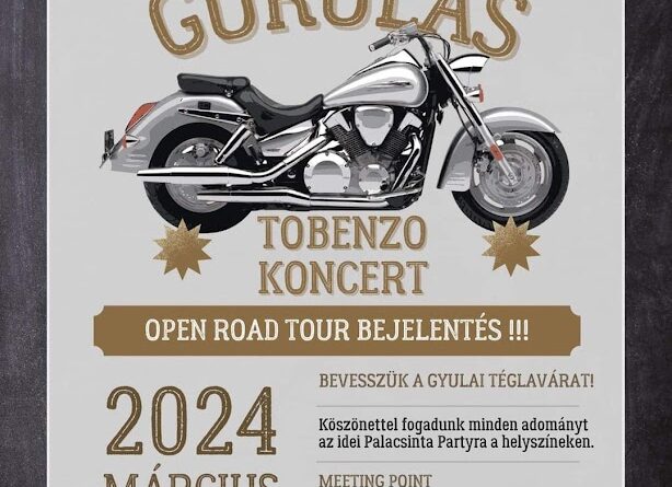 Szezonnyitó Gurulás Körös Motoros Karitatív Egyesület 2024 március 15.