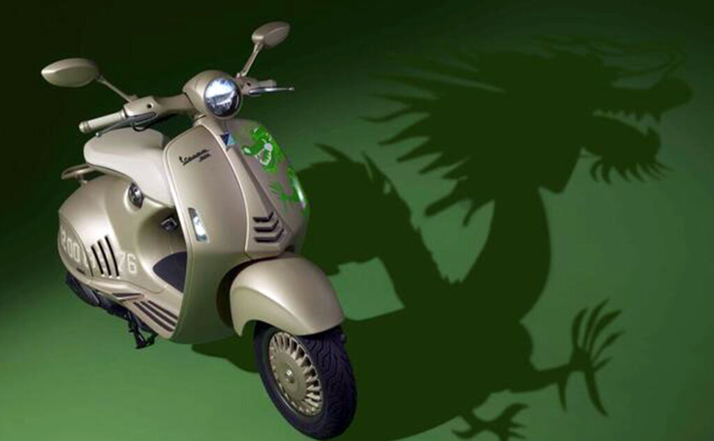 Vespa 946 Dragon a sárkány évére