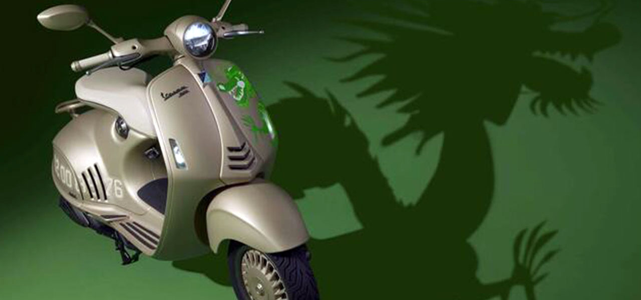 Vespa 946 Dragon a sárkány évére