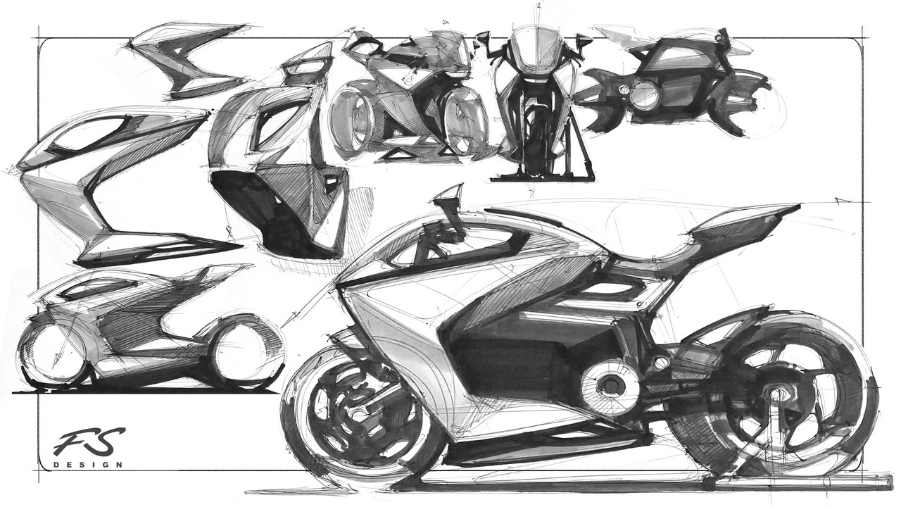 FSD59 MOTORBIKE CONCEPT BY FRANK STEPHENSON DESIGN
