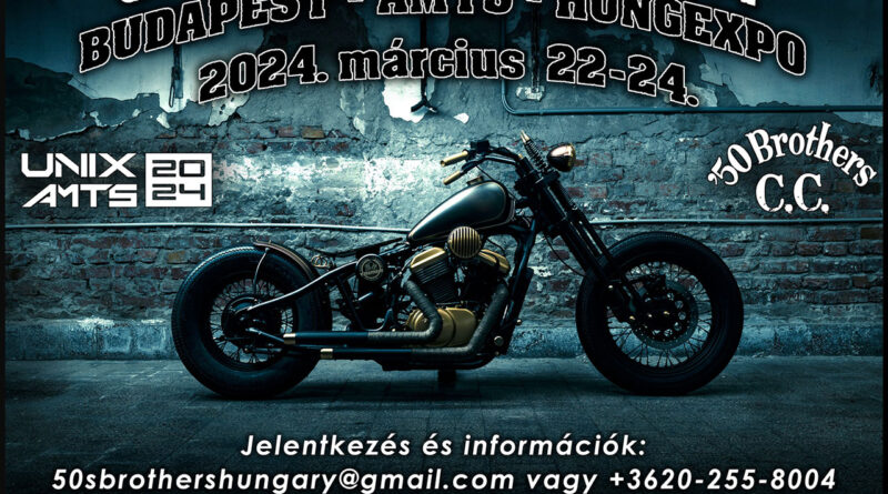 Custom Bike Contest 2024 március 22-24. Hungexpo