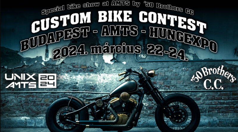 Custom Bike Contest 2024 március 22-24.