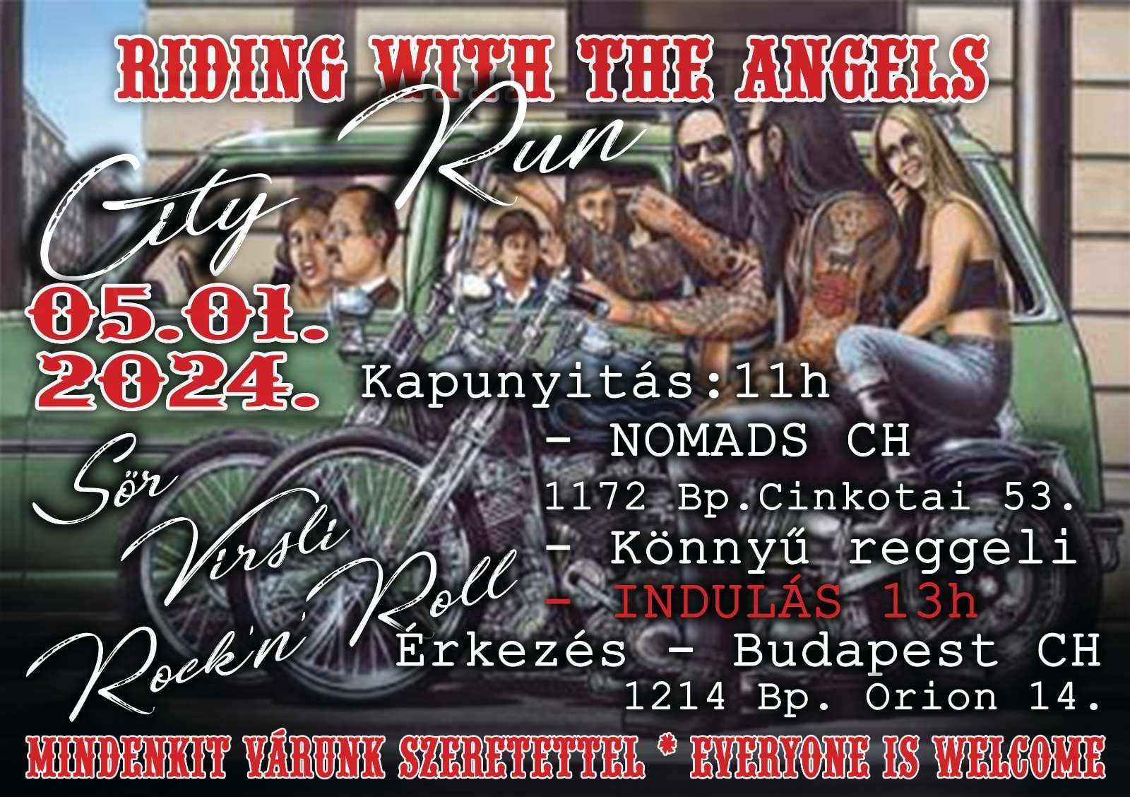 Riding With The Angels City Run