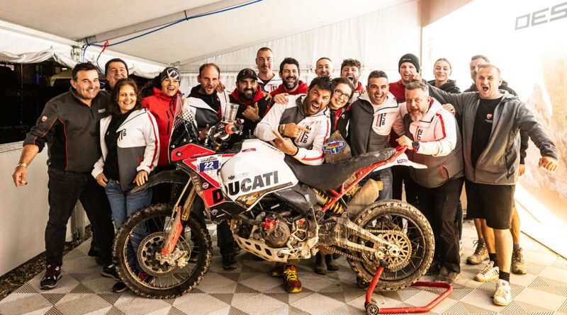 A Ducati DesertX Rally ismét megnyerte a Iron Road Prológot az Erzbergrodeón Antoine Meo segítségével