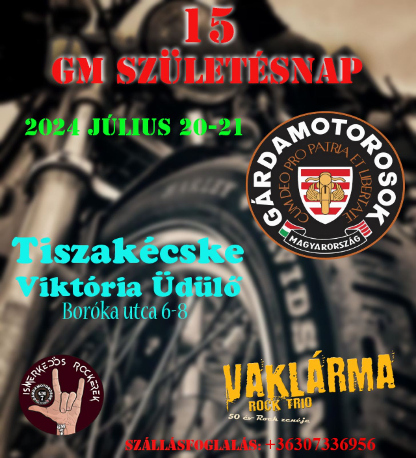 GÁRDAMOTOROSOK ¹5 SZÜLETÉSNAP