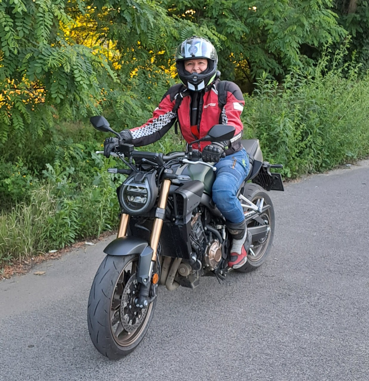 Honda CB 650R E Clutch 2024 teszt 01