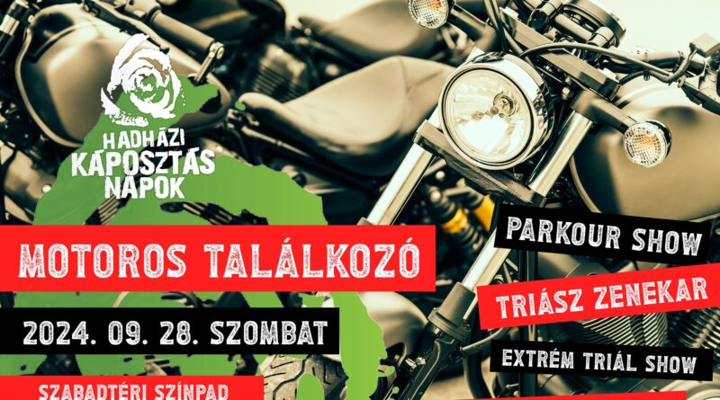 Motoros Találkozó a Hadházi szabadtérin