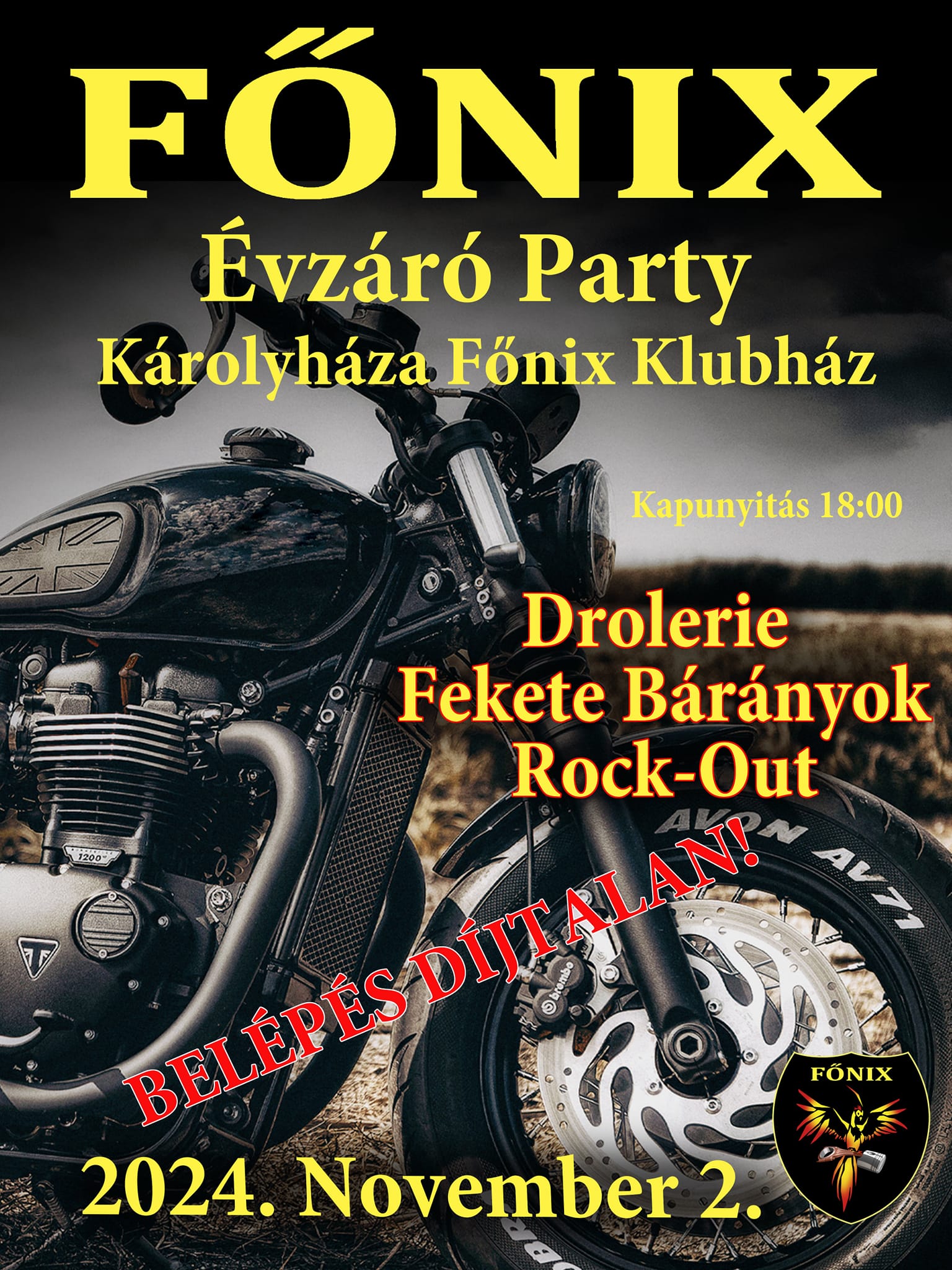 Főnix Évzáró Party