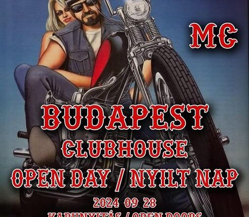 Hells Angels MC Budapest Nyílt nap 2024 szeptember 28.