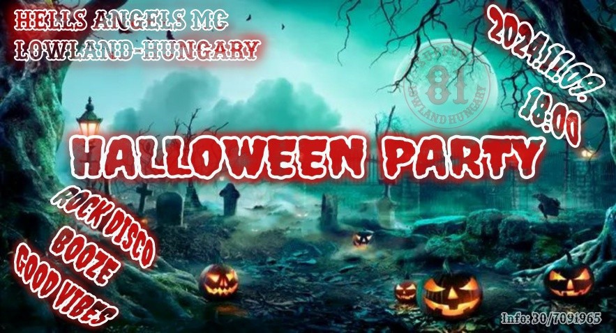 HAMC Lowland Hungary Halloween Party