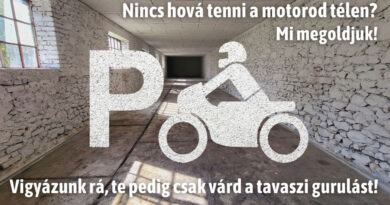 Téli motortárolás Csóron ByKern