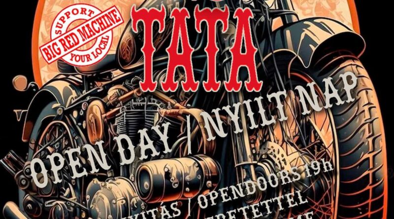 Hells Angels MC Tata Nyílt Nap Tata 2024 december 7.