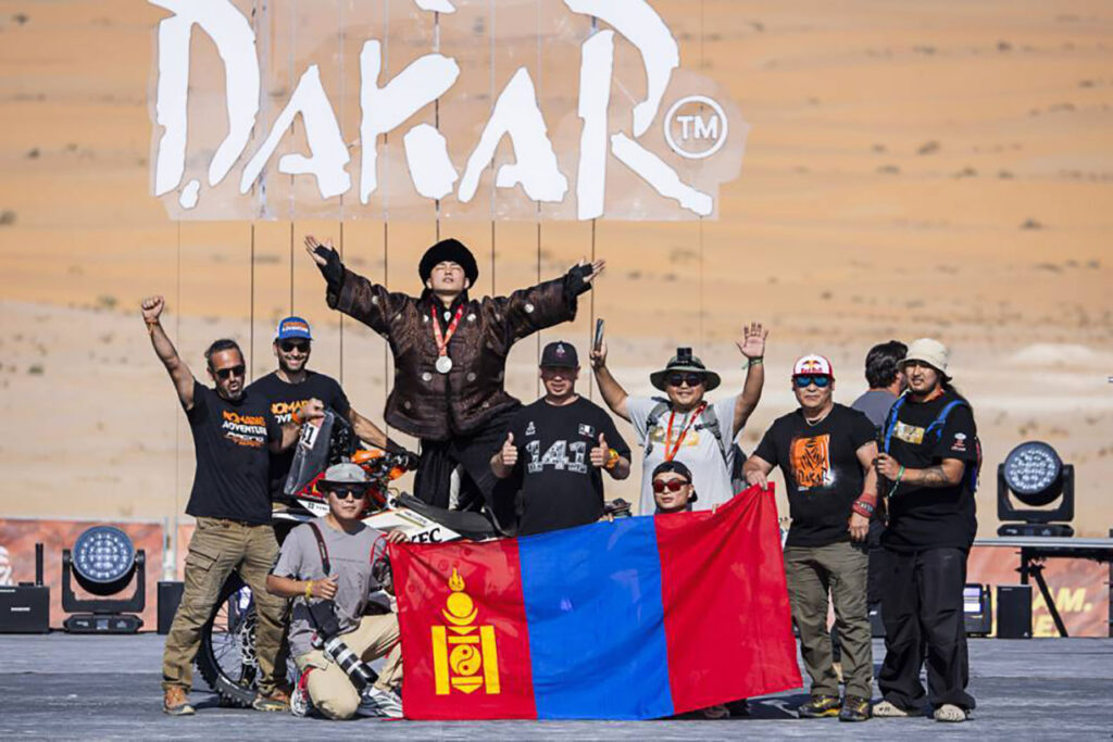 Dakar 2025 díjátadó Mongólia