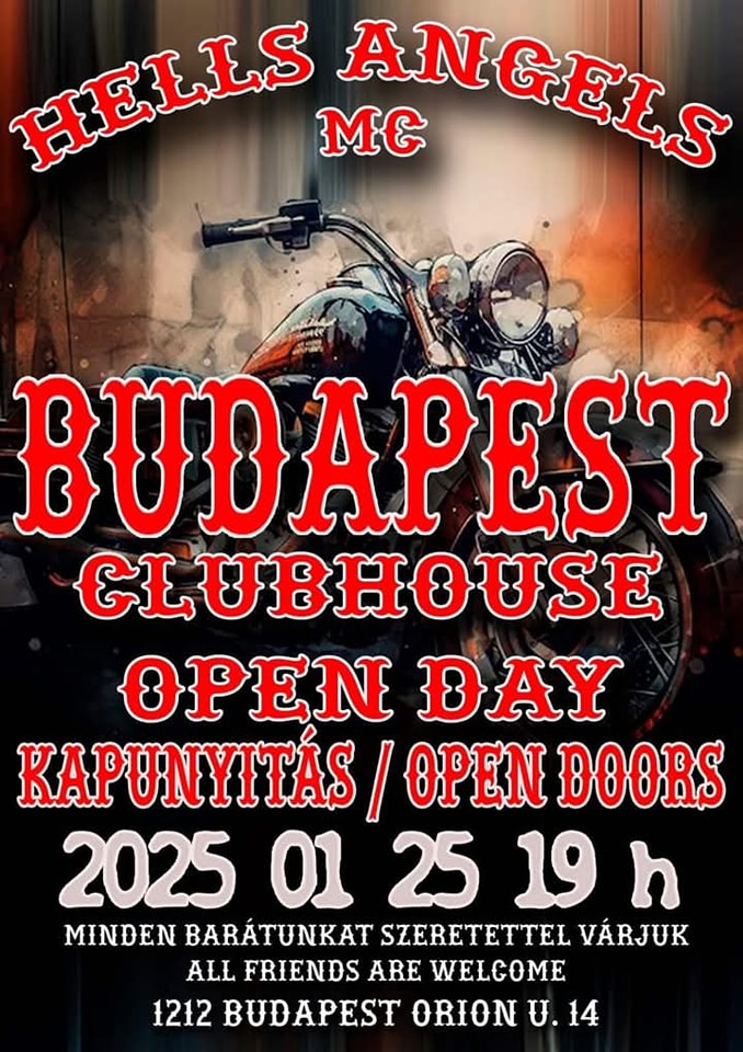 Hells Angels MC Budapest Nyílt nap