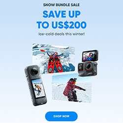 Insta360 snowboard bundle akció