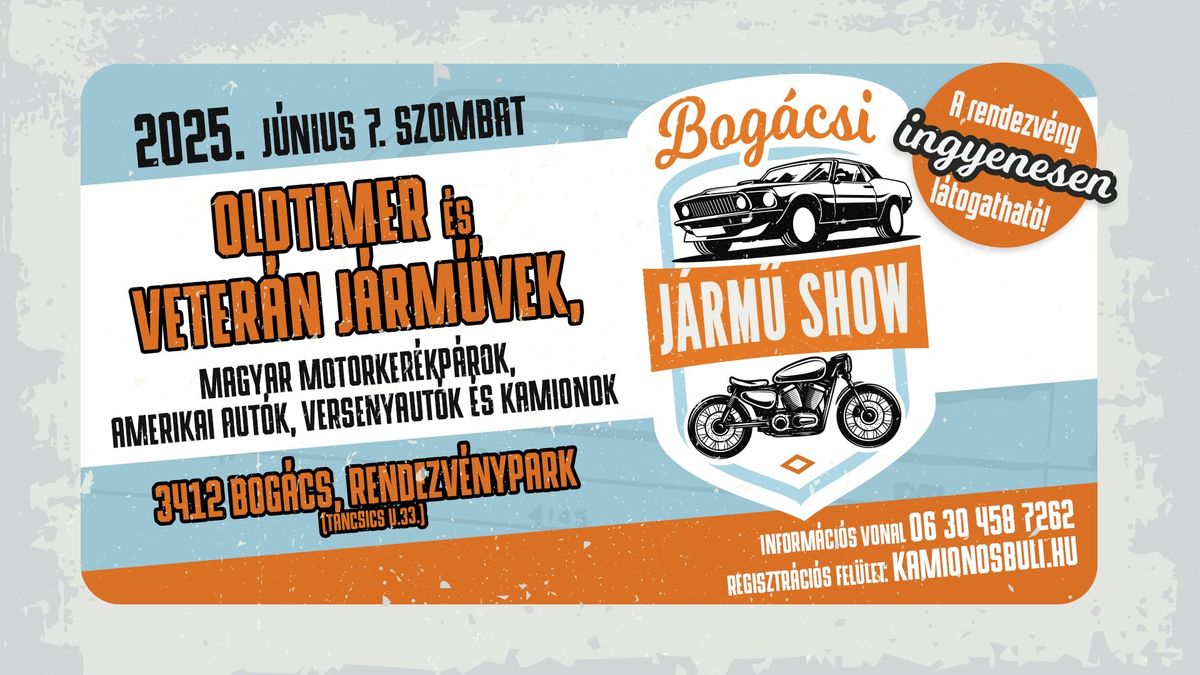 Bogácsi Jármű Show