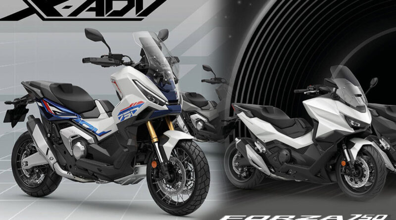 Új, élénk színekben hódít a 2026-os Honda Forza 750 és az X-ADV