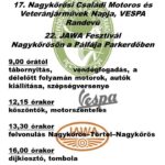 17. Nagykőrösi Családi Motoros és Veterán Járművek találkozója