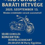 UNITY Motoros baráti hétvége