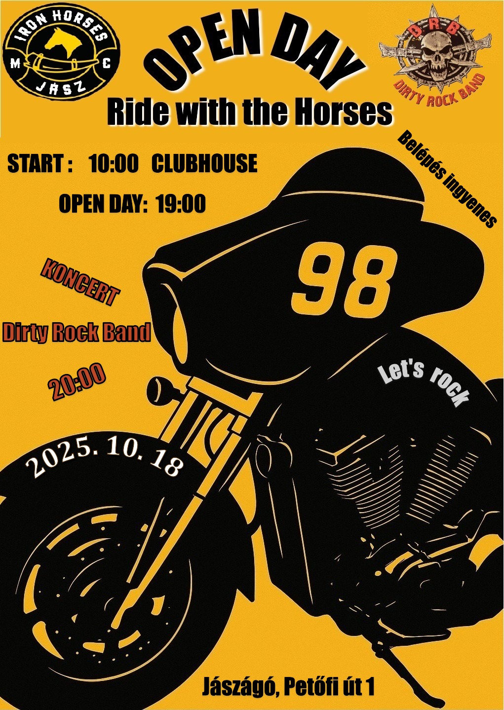 Ride With The Horses! + Open Day Jász