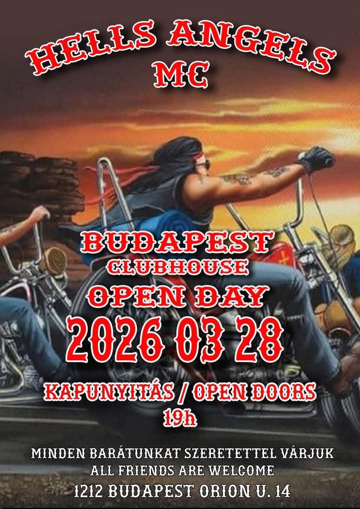 Hells Angels MC Budapest Nyílt nap