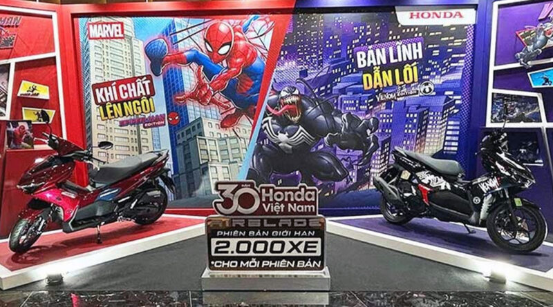 Marvel-szuperhős lett a Honda Air Blade robogóból