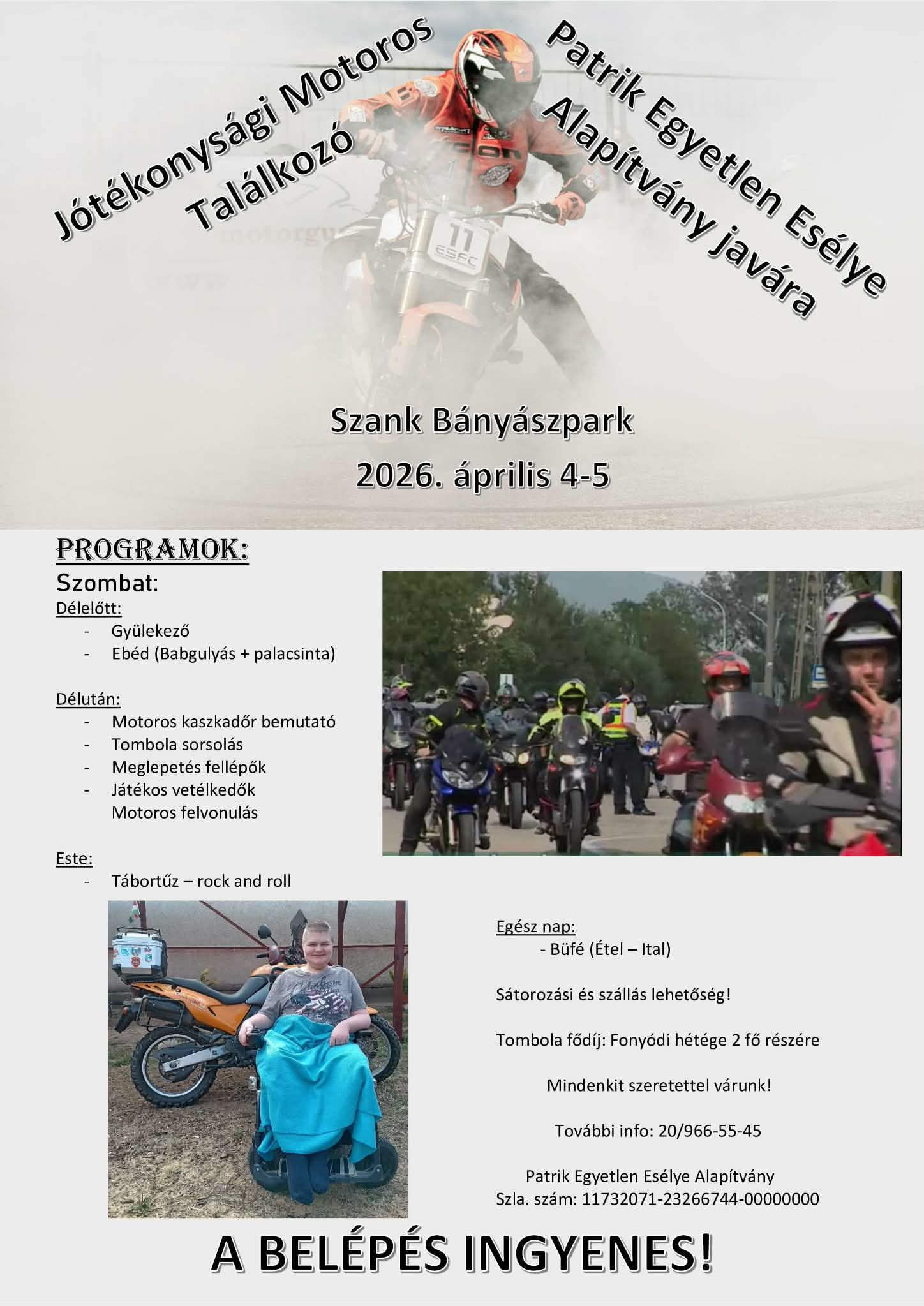 Jótékonysági Motoros Találkozó