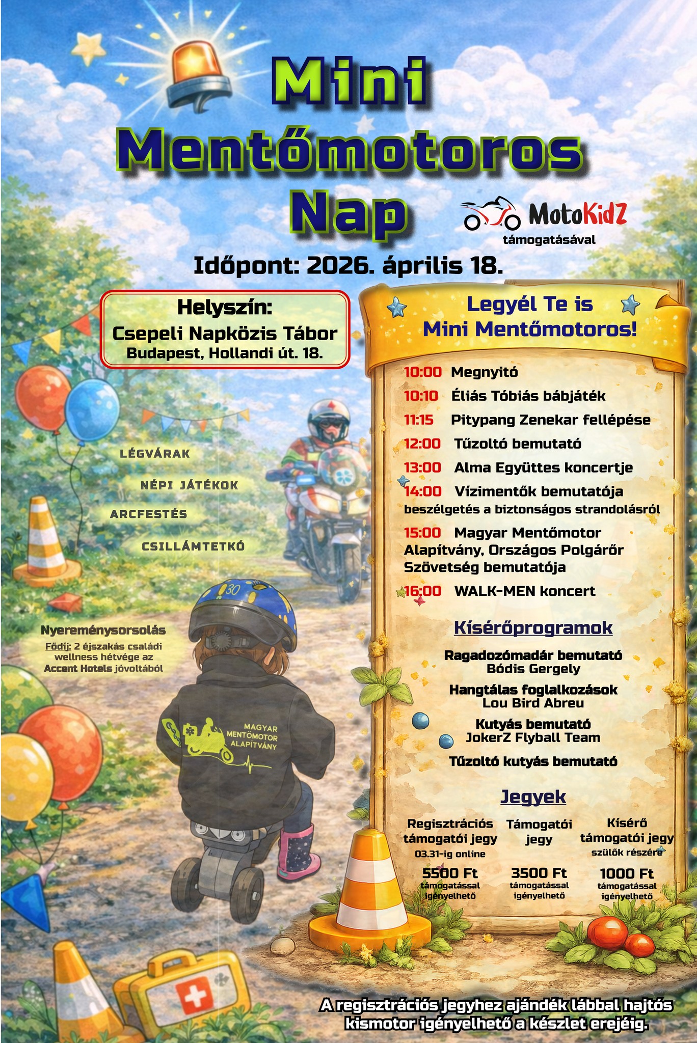 ELMARAD!!! - Mini Mentőmotoros Nap