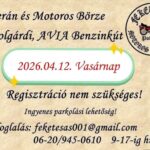 Veterán motoros börze