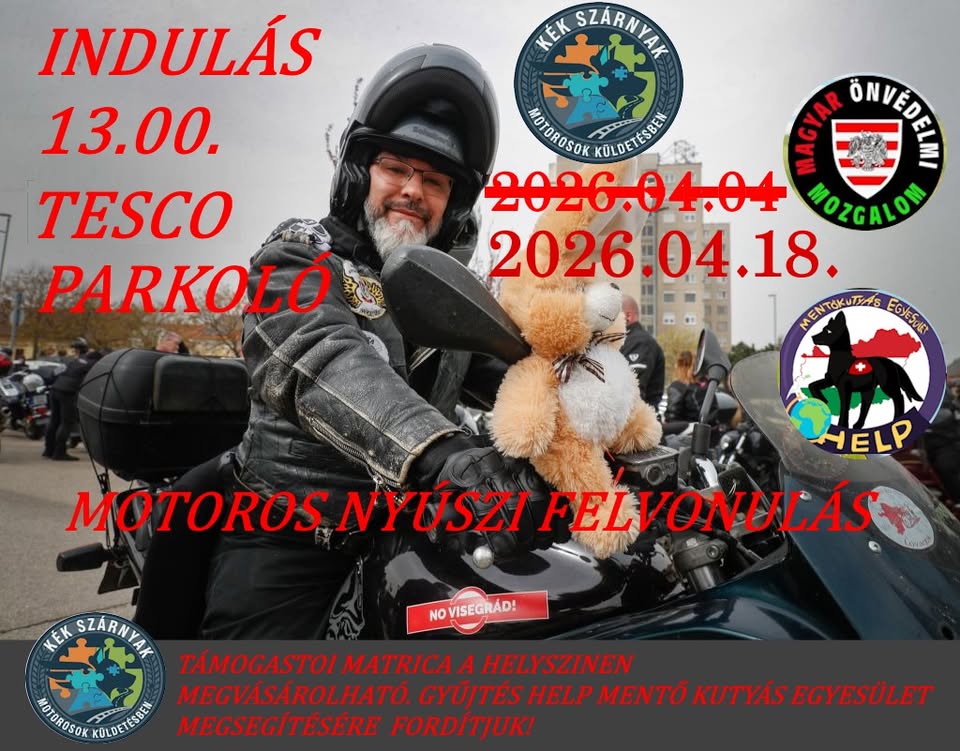 1. HÚSVÉTI MOTOROS NYUSZI FELVONULÁS