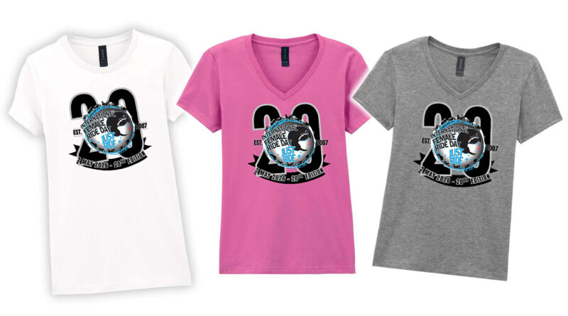 20. Nemzetközi Női Motoros Nap 2026: limitált pólót rendelhetsz – de csak április 19-ig!