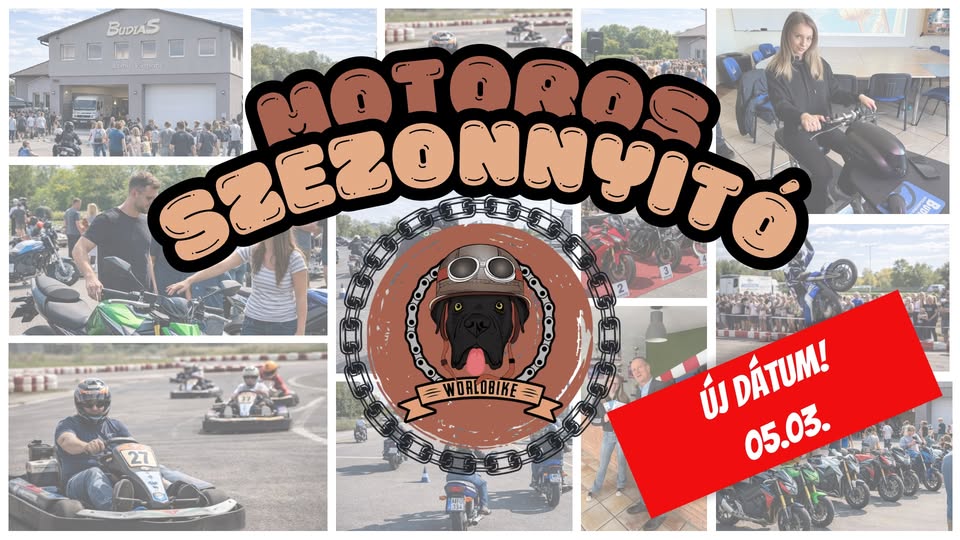 MOTOROS SZEZONNYITÓ + NYÍLT NAP