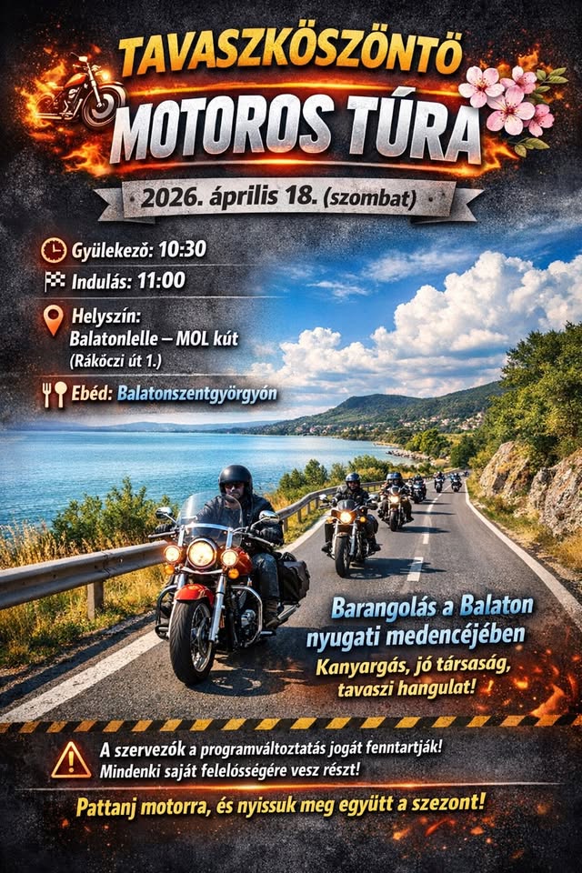 TAVASZKÖSZÖNTŐ TÚRA 2026