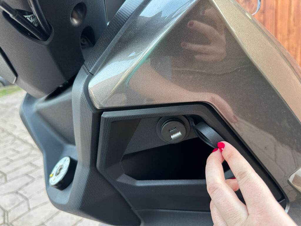 Kymco Skytown 125 robogó teszt