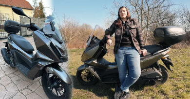 Kymco Skytown 125 robogó teszt