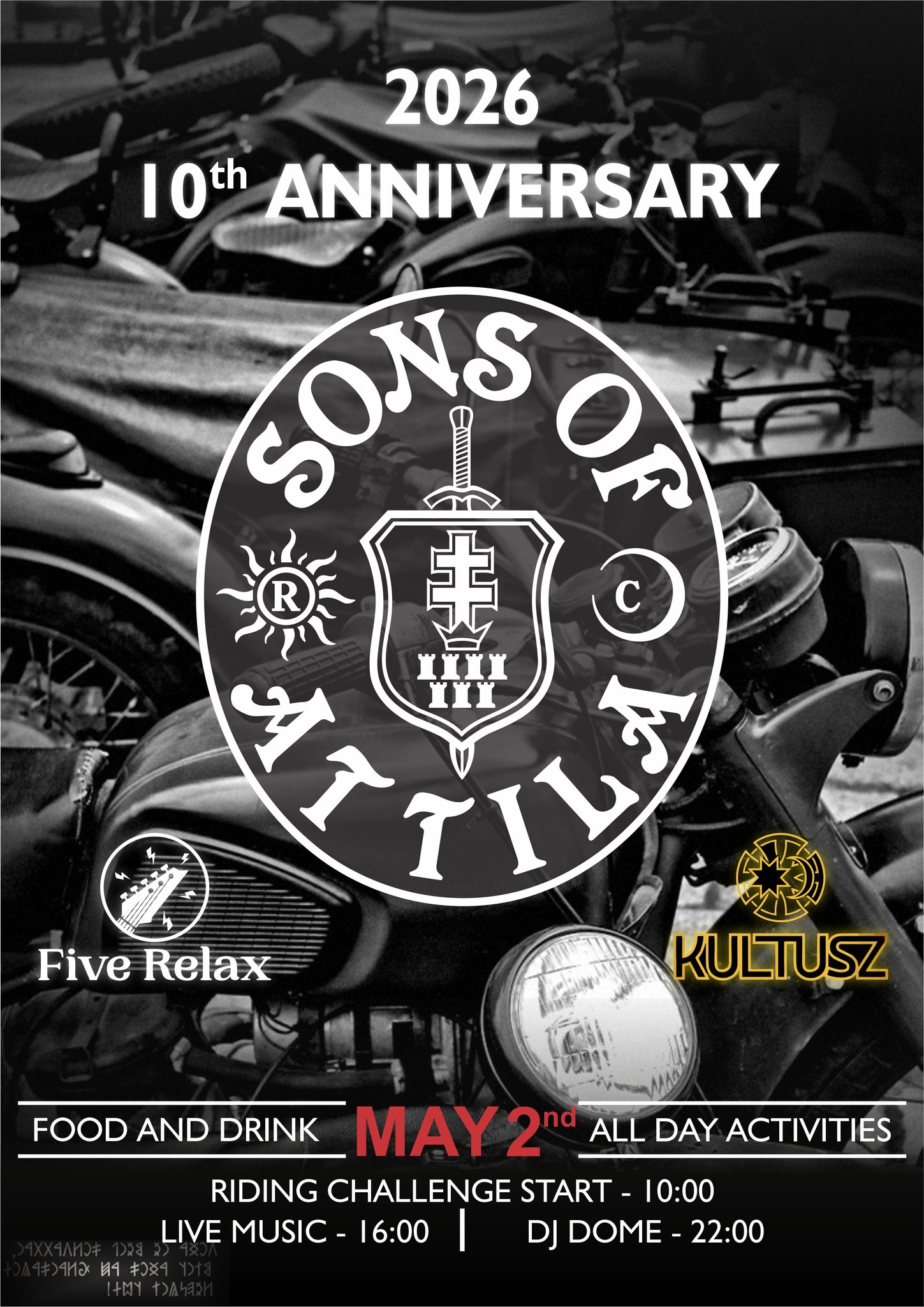 Sons of Attila RC 10th Anniversary