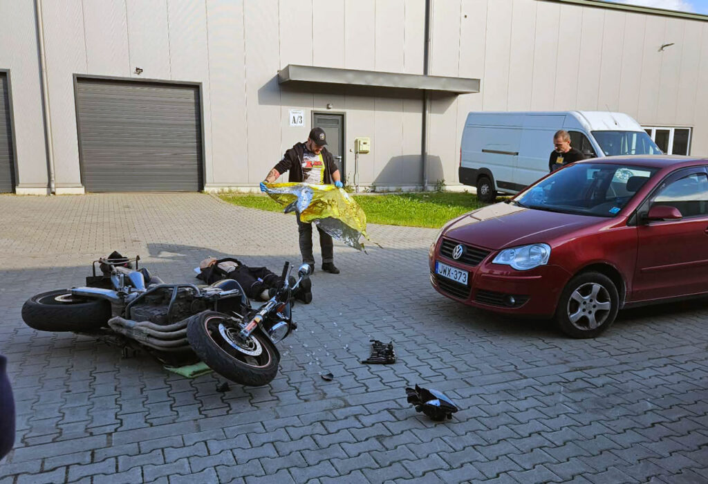 Mit tegyél, ha motoros balesetet látsz? – interjú az X-AID Bikers csapatával