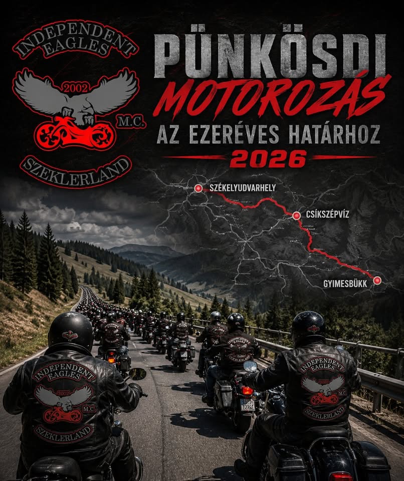 Pünkösdi motorozás az ezeréves határhoz