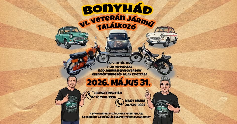 VI. Veterán Jármű Találkozó