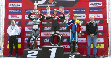Bereczki Dávidnak szólt a Himnusz a Supermoto Junior Európa-bajnokságon