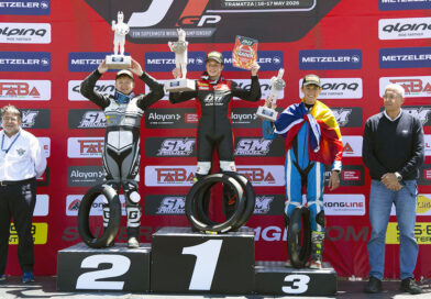 Bereczki Dávidnak szólt a Himnusz a Supermoto Junior Európa-bajnokságon