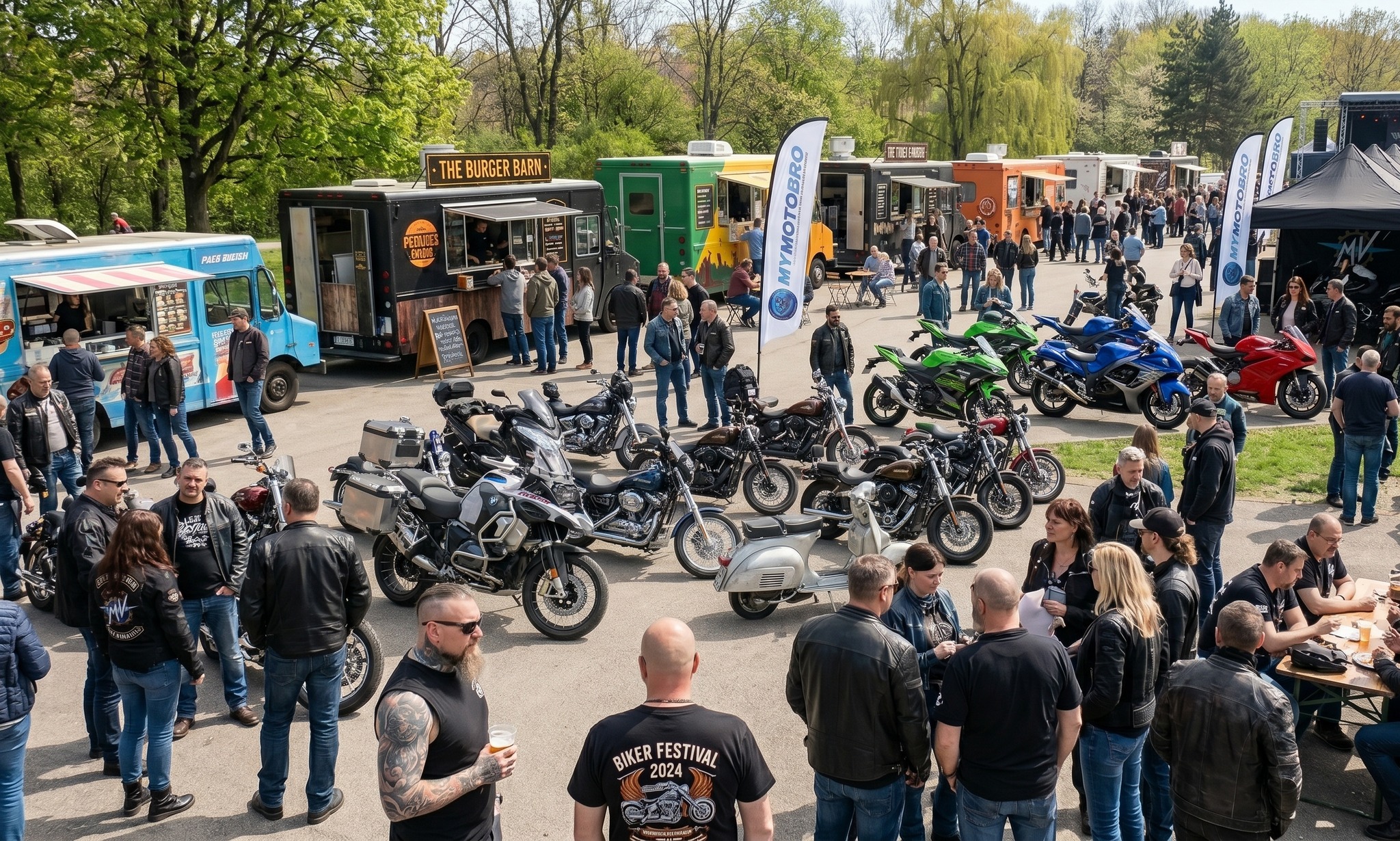 Ride Hard, Eat Fast - Mymotobro Lunch