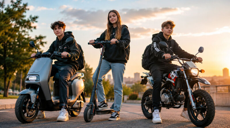 Elektromos motor vagy 50 köbcentis moped? Ez a kérdés ma már egyre több tinédzser fejében motoszkál
